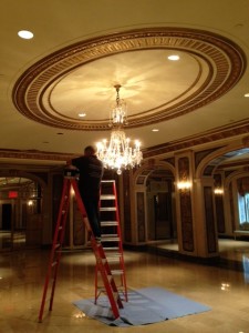 Chandelier cleaning Manhattan NY